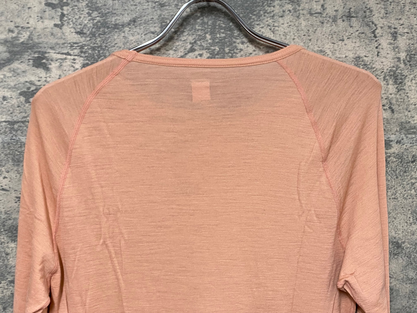 JB044 ラファ Rapha MERINO BASE LAYER - LONG SLEEVE 長袖 ベースレイヤー ピンク L