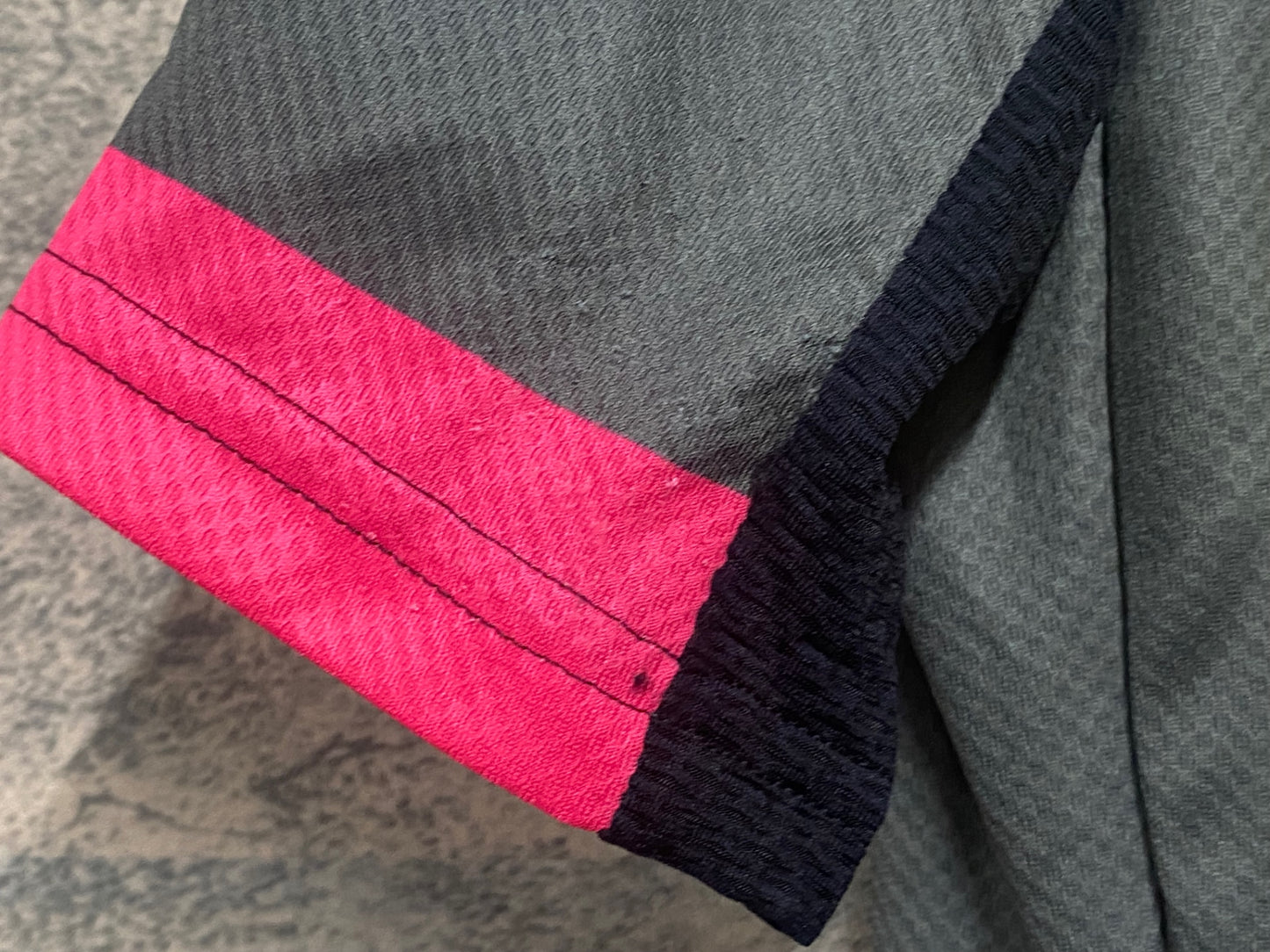 JB914 アソス ASSOS 半袖 サイクルジャージ グレー S AMGEN TOUR of CALIFORNIA チャリティージャージ