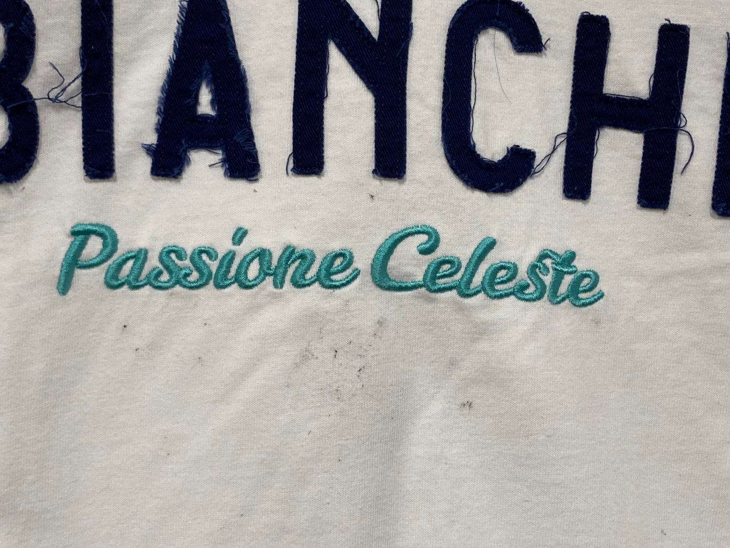IY226 ビアンキ Bianchi 長袖 Tシャツ 白 S