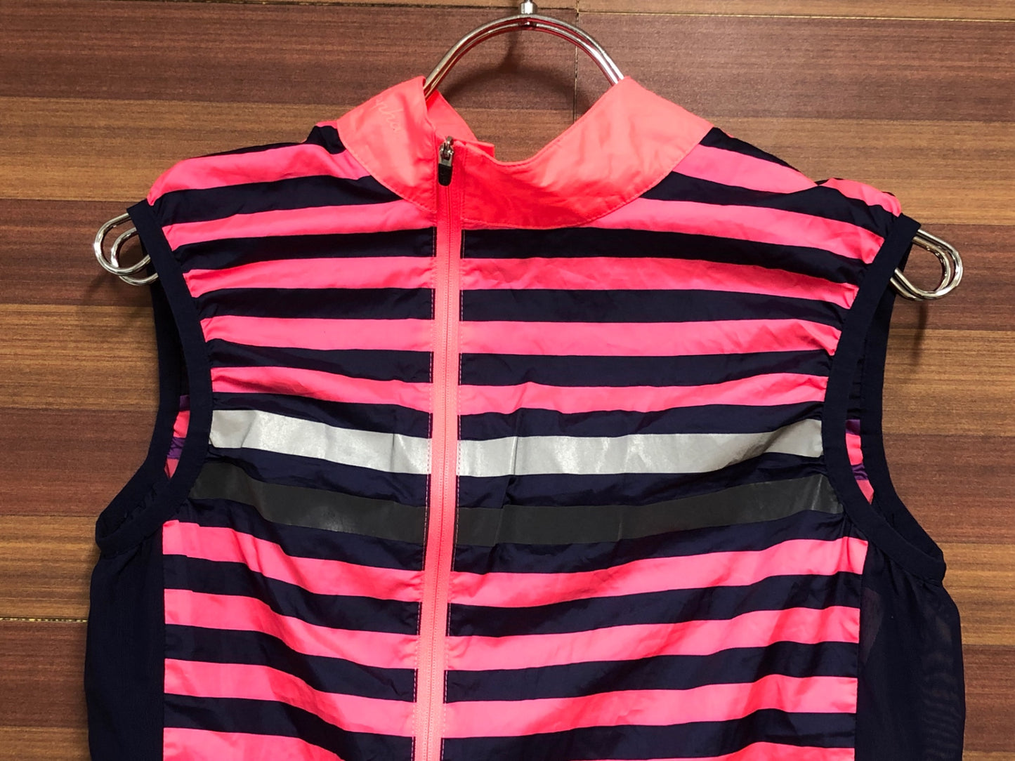 II573 ラファ Rapha WOMEN'S BREVET GILET サイクルベスト ジレ 紺 ピンク S