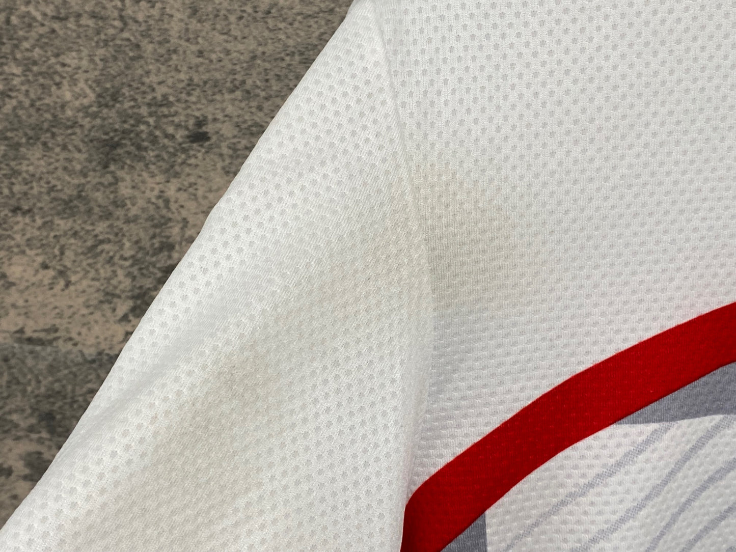 JC780 カステリ CASTELLI 半袖 サイクルジャージ 白 グレー L