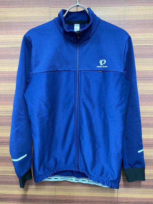 IP341 パールイズミ PEARL iZUMi 長袖 サイクルジャケット ネイビー M 裏起毛