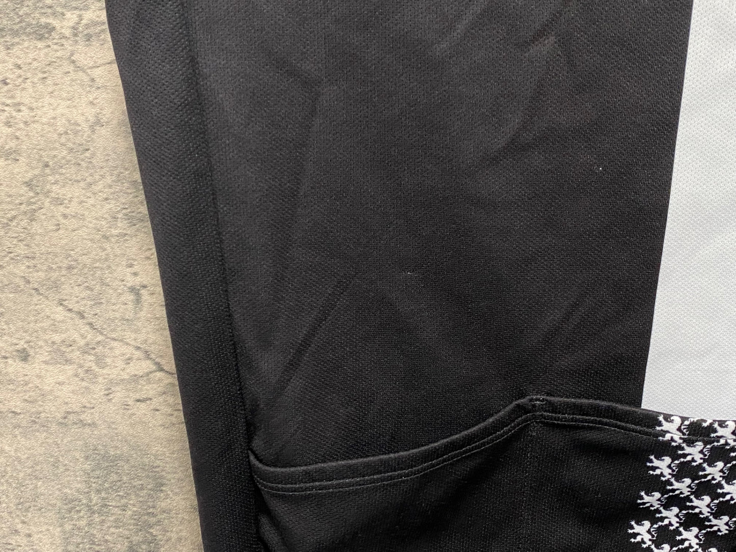 JB968 リオンドカペルミュール Lion de KAPELMUUR 半袖 サイクルジャージ M 黒