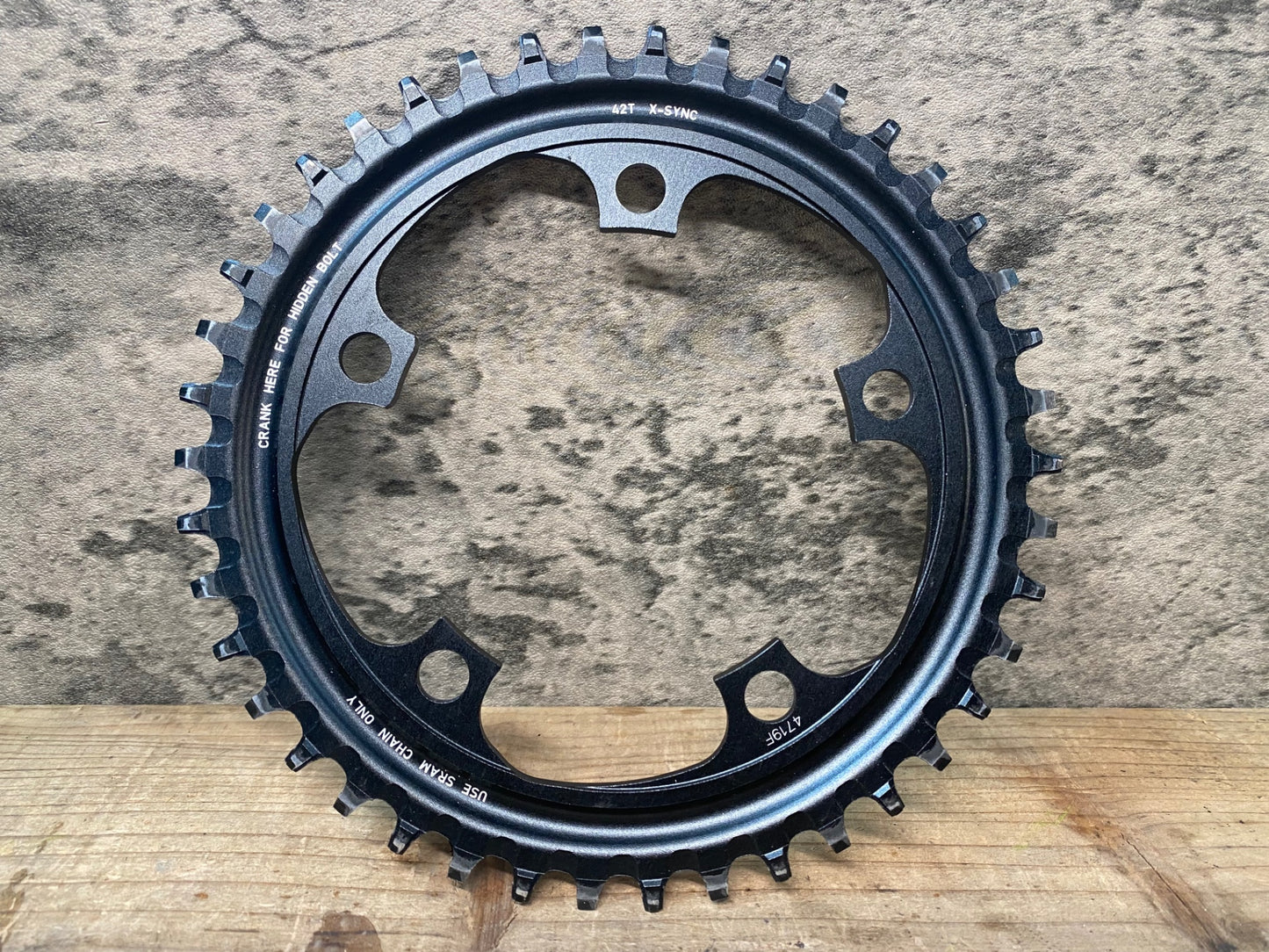 IZ673 スラム SRAM X-SYNC シングル チェーンリング 42T 11S ナローワイド PCD110