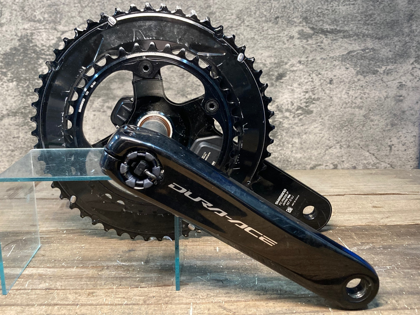 IF474 シマノ SHIMANO デュラエース DURA-ACE FC-R9200-P クランクセット パワーメーター 52/36T 167.5mm 12S 接続確認済