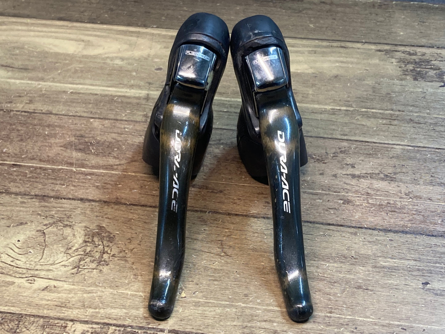 IV193 シマノ SHIMANO デュラエース DURA-ACE ST-7900 STIレバー ※ブラケット部割れのためジャンク