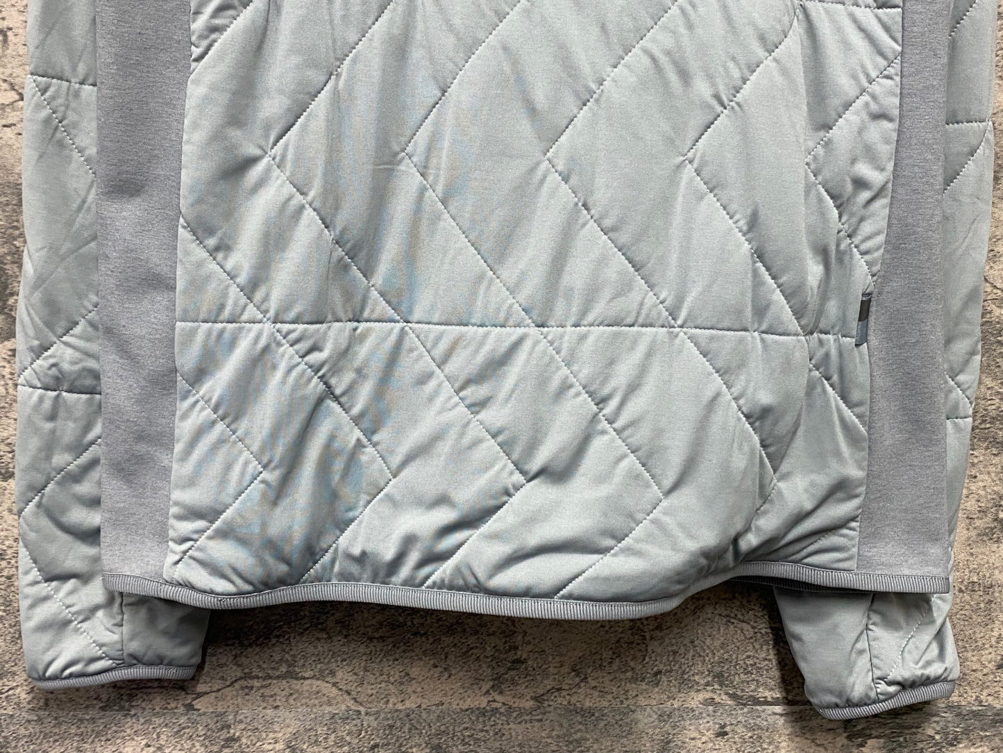 IW772 ラファ Rapha INSULATED SWEATSHIRT 長袖 サイクルウェア グレー M ハーフジップ