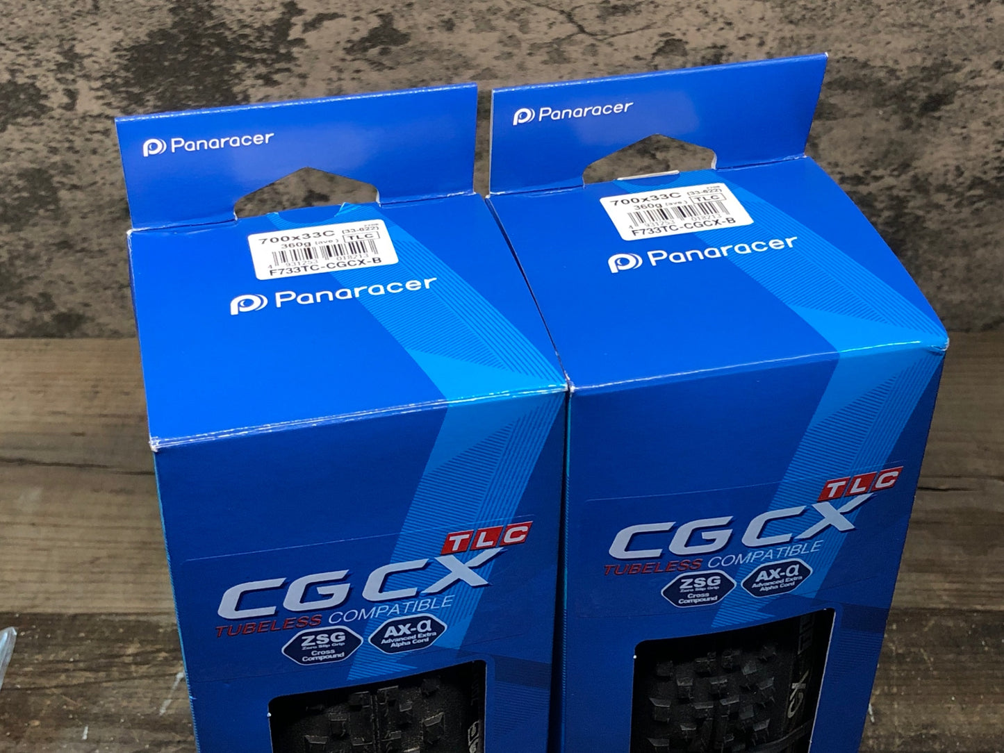 IU399 パナレーサー Panaracer CG CX チューブレスタイヤ 700x33C 2本セット