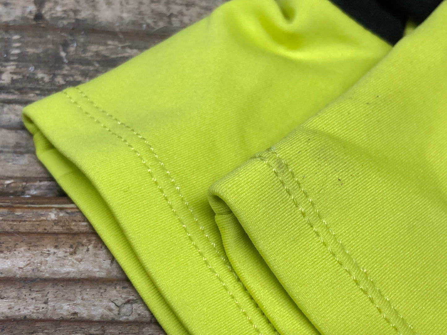 IW759 ラファ Rapha PRO TEAM GLOVES 長指 グローブ 黄 M 汚れ