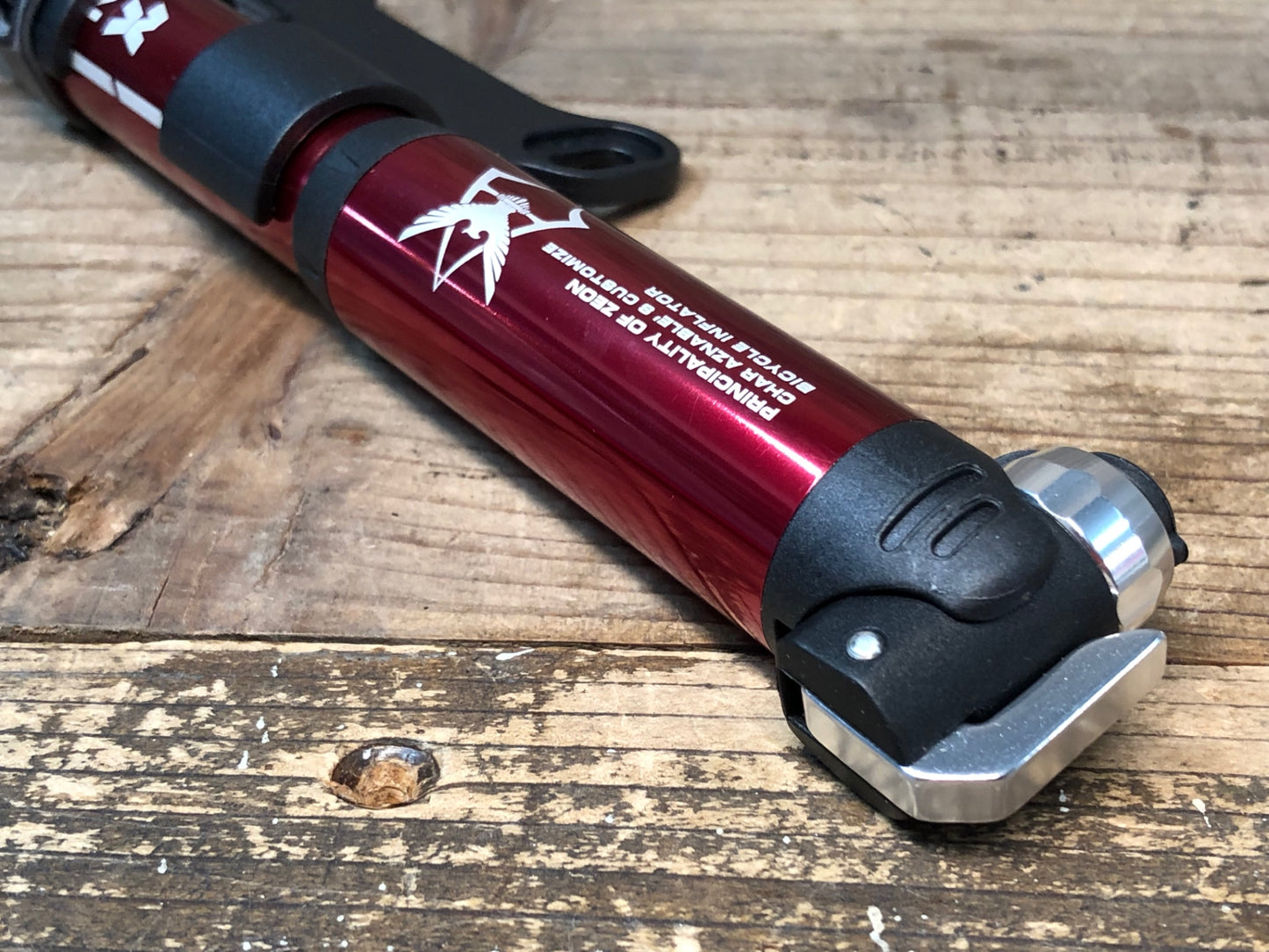 IW103 プレミアム バンダイ PREMIUM BANDAI ZEONIC社製 シャア専用 携帯ポンプ 空気入れ ZEON レッド