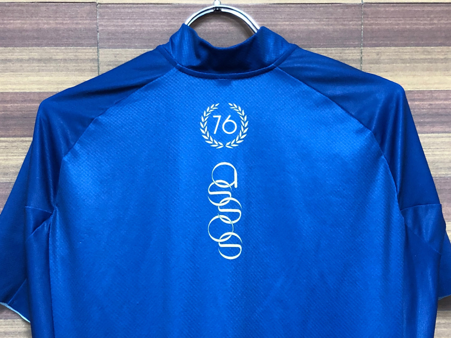 IL976 アソス assos ForToni short sleeve jersey 半袖サイクルジャージ 紺 M ほつれ