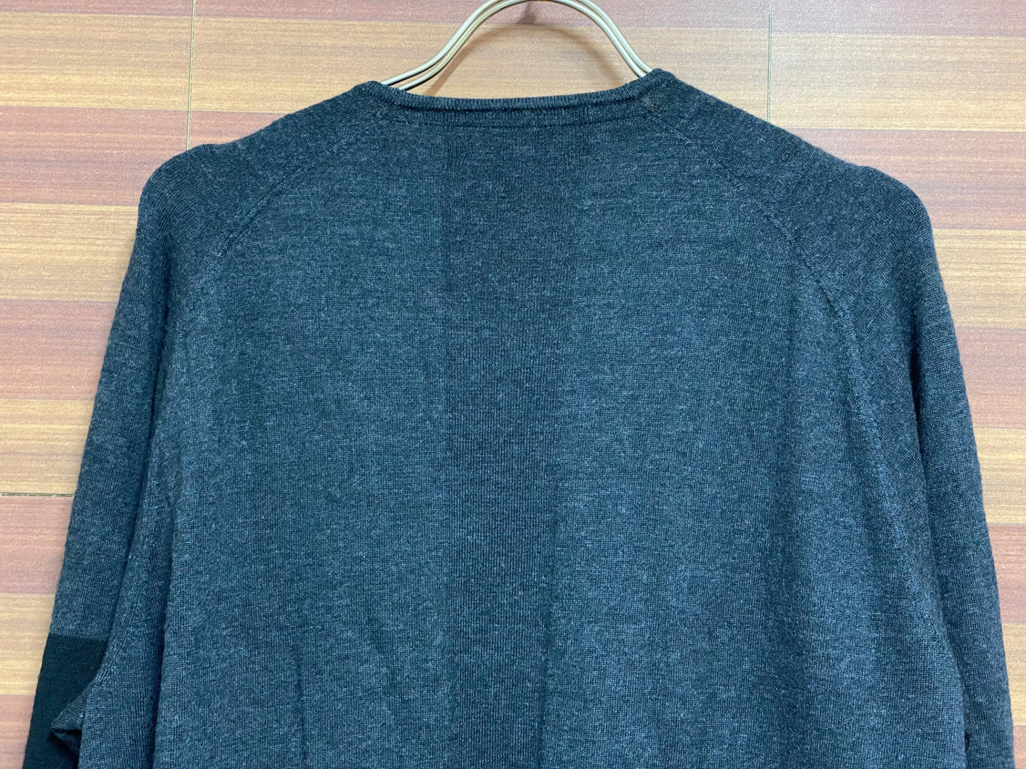 HV009 ラファ Rapha MERINO ZIP THROUGH 長袖 ニット 黒 L