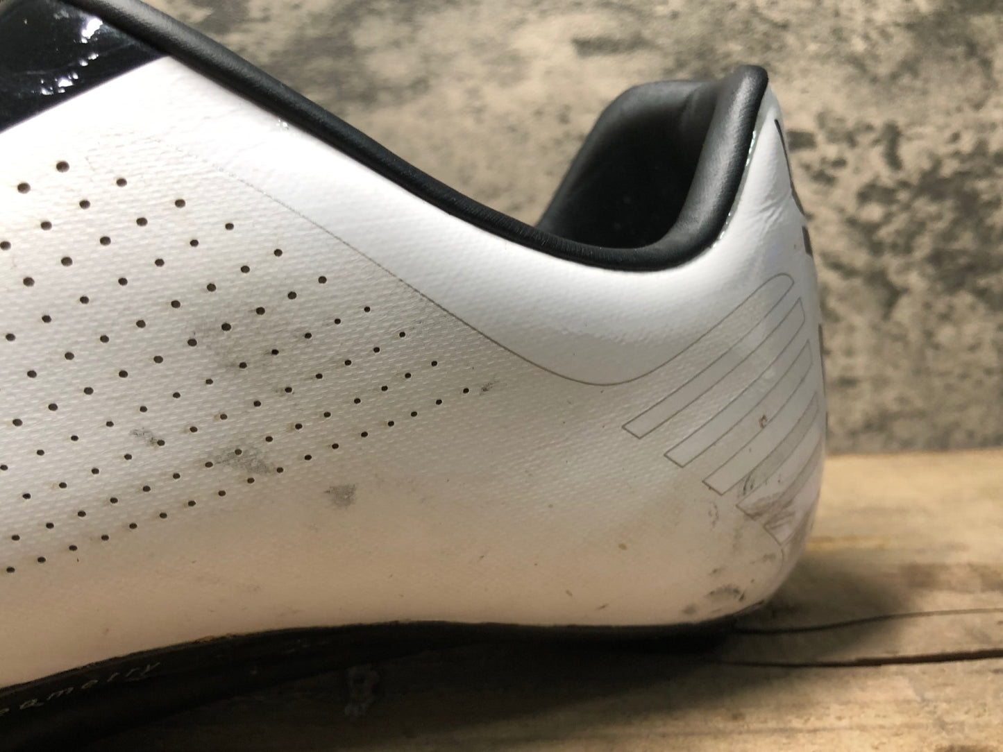 IP273 スペシャライズド SPECIALIZED S-WORKS RD ビンディングシューズ 白 黒 EU44.5 SPD-SL