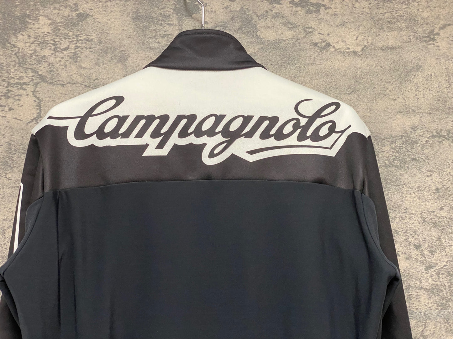 JA616 カンパニョーロ CAMPAGNOLO 長袖 サイクルジャケット 白 裏起毛 M相当