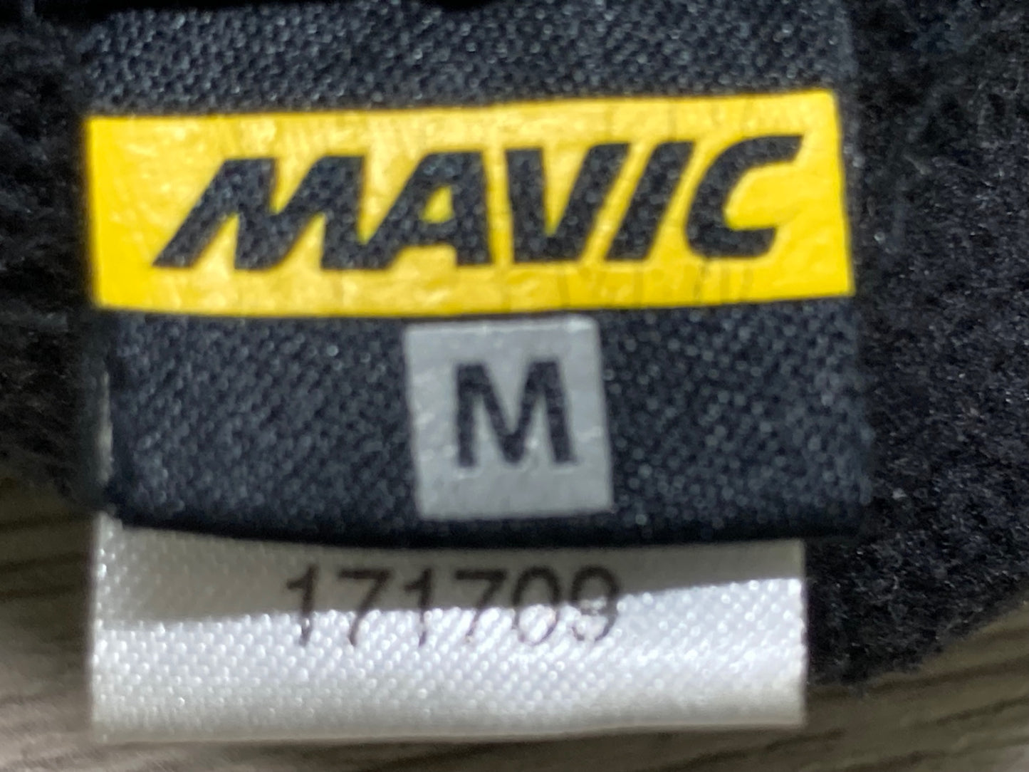 JA402 マヴィック MAVIC 長指 グローブ 黒 M 裏起毛 ※擦れ