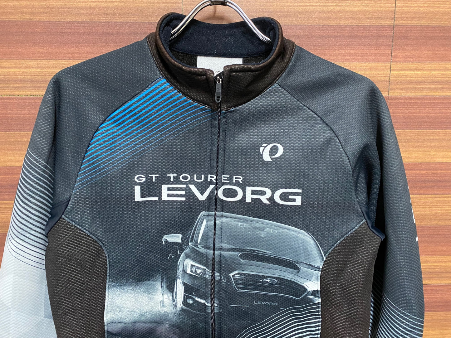 IA762 パールイズミ PEARL iZUMi 長袖 サイクルジャケット グレー L 裏起毛 LEVORG