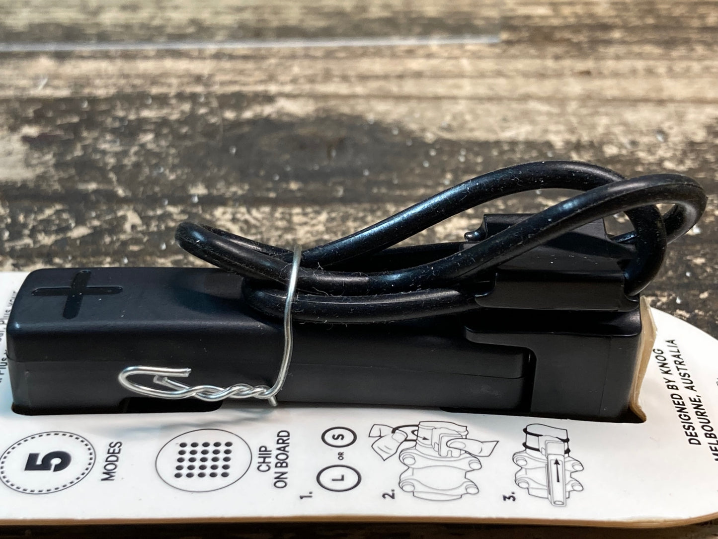 IR283 ノグ knog PLUS FRONT フロントライト 黒