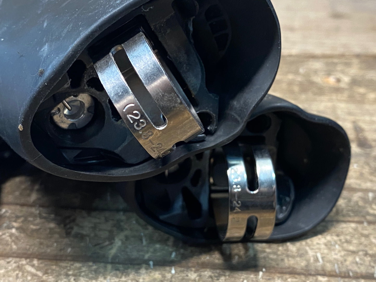 IT419 シマノ SHIMANO アルテグラ ULTEGRA ST-6800 STIレバーセット 2×11S 錆あり