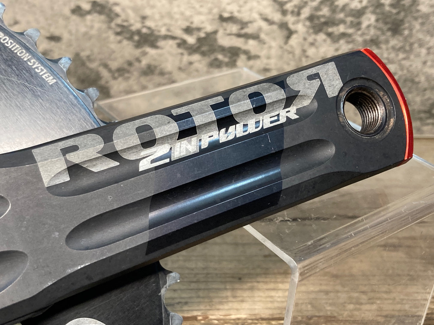 IS068 ROTOR 2in POWER クランクセット 楕円 チェーンリング 52-36 充電器付属 右クランクのみ