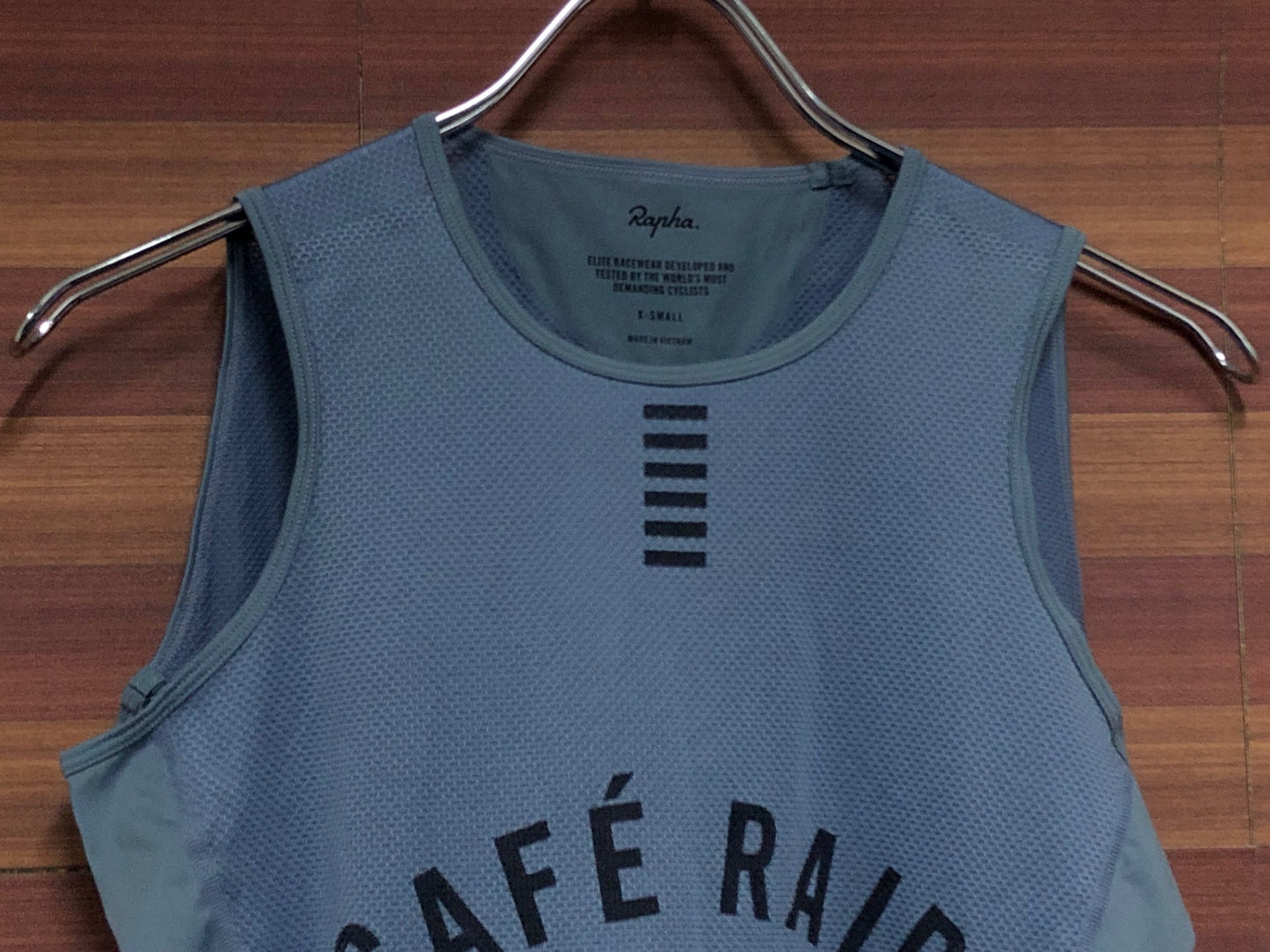 IL655 ラファ Rapha PRO TEAM BASE LAYER SLEEVE LESS ノンスリーブ ベースレイヤー グレー XS