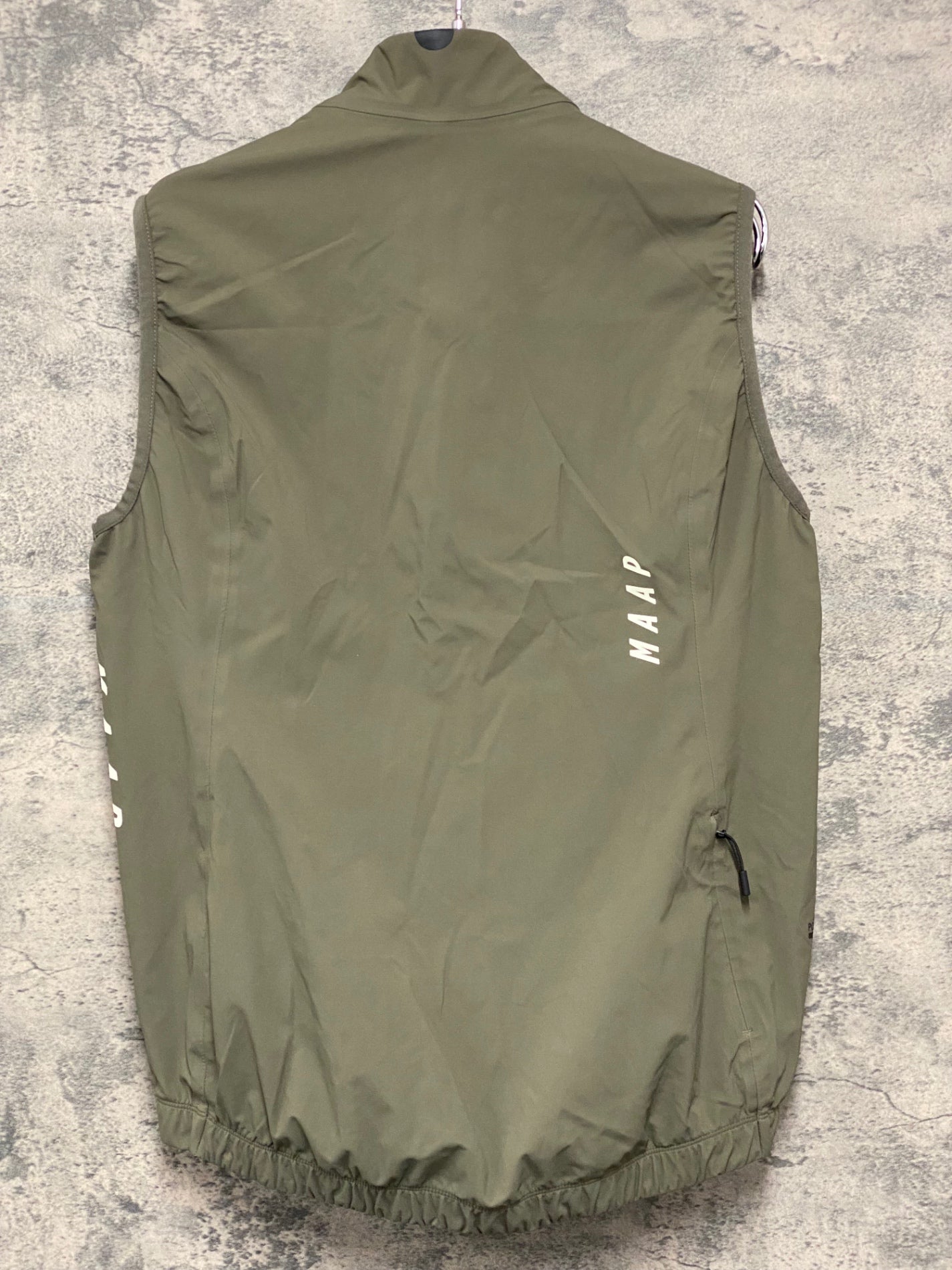 JA883 マープ MAAP サイクルベスト ジレ カーキ L