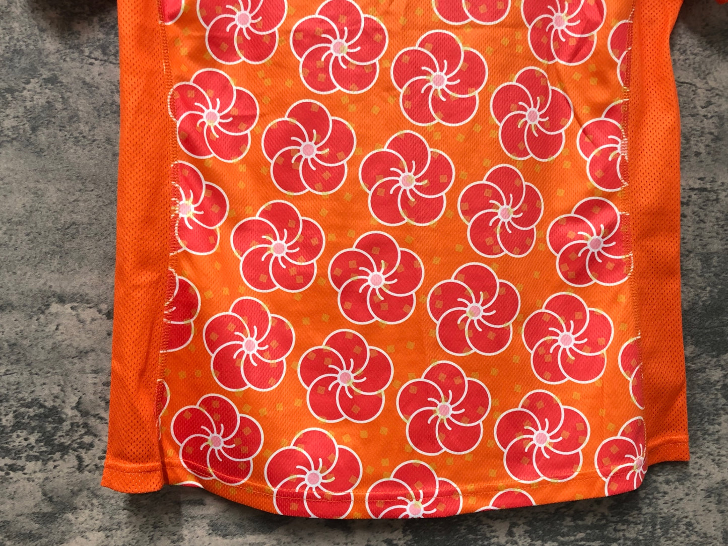 IW590 ヤマアロハ YAMALOHA シャツ オレンジ S