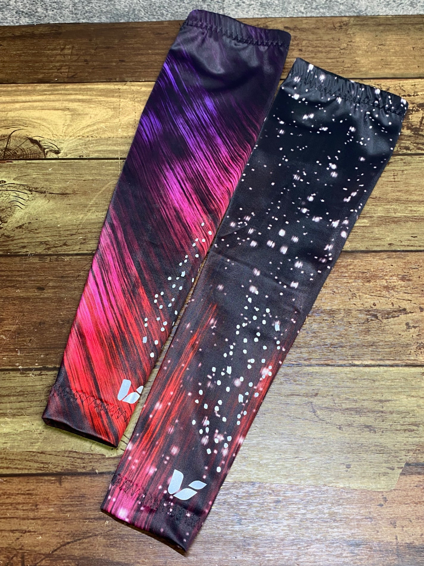 IV891 ジャイアント GIANT Liv ZORYA アームカバー 黒赤 S