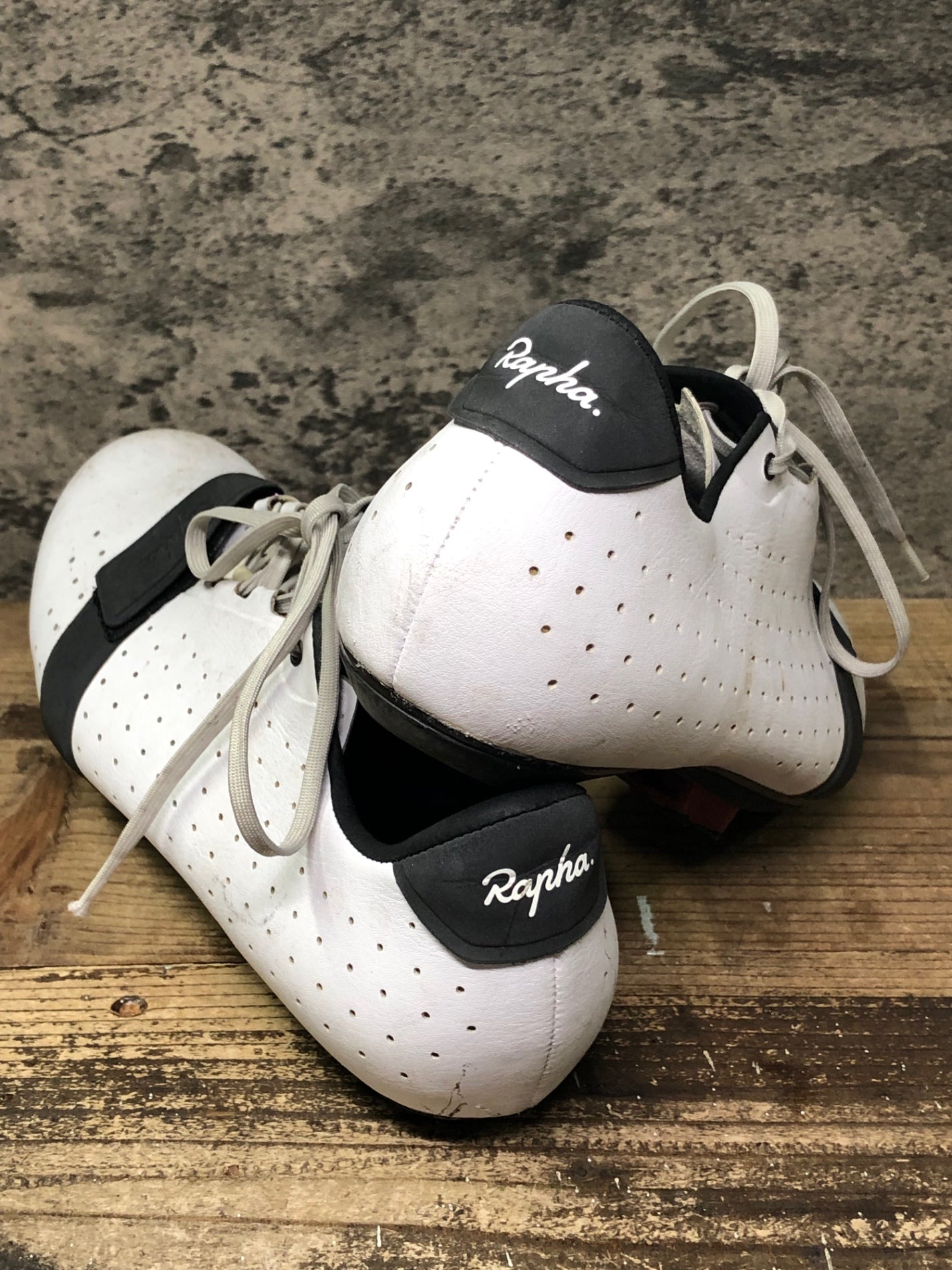 JC639 ラファ Rapha CLASSIC SHOES ビンディングシューズ 白 EU42.5