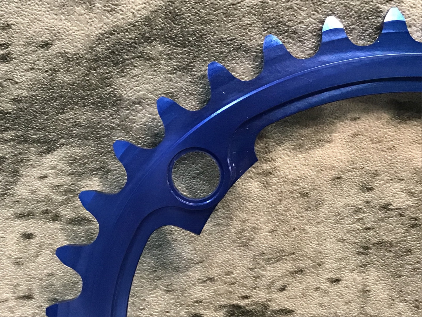 JA853 スミス SMITH バロックギア BAROQUE GEAR 楕円 インナーチェーンリング 34T 青