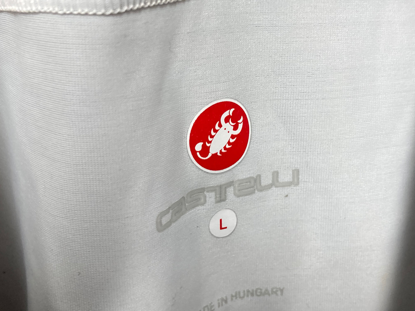 IN741 カステリ CASTELLI ビブショーツ 黒 L ガーミン・シャープ ※穴あき