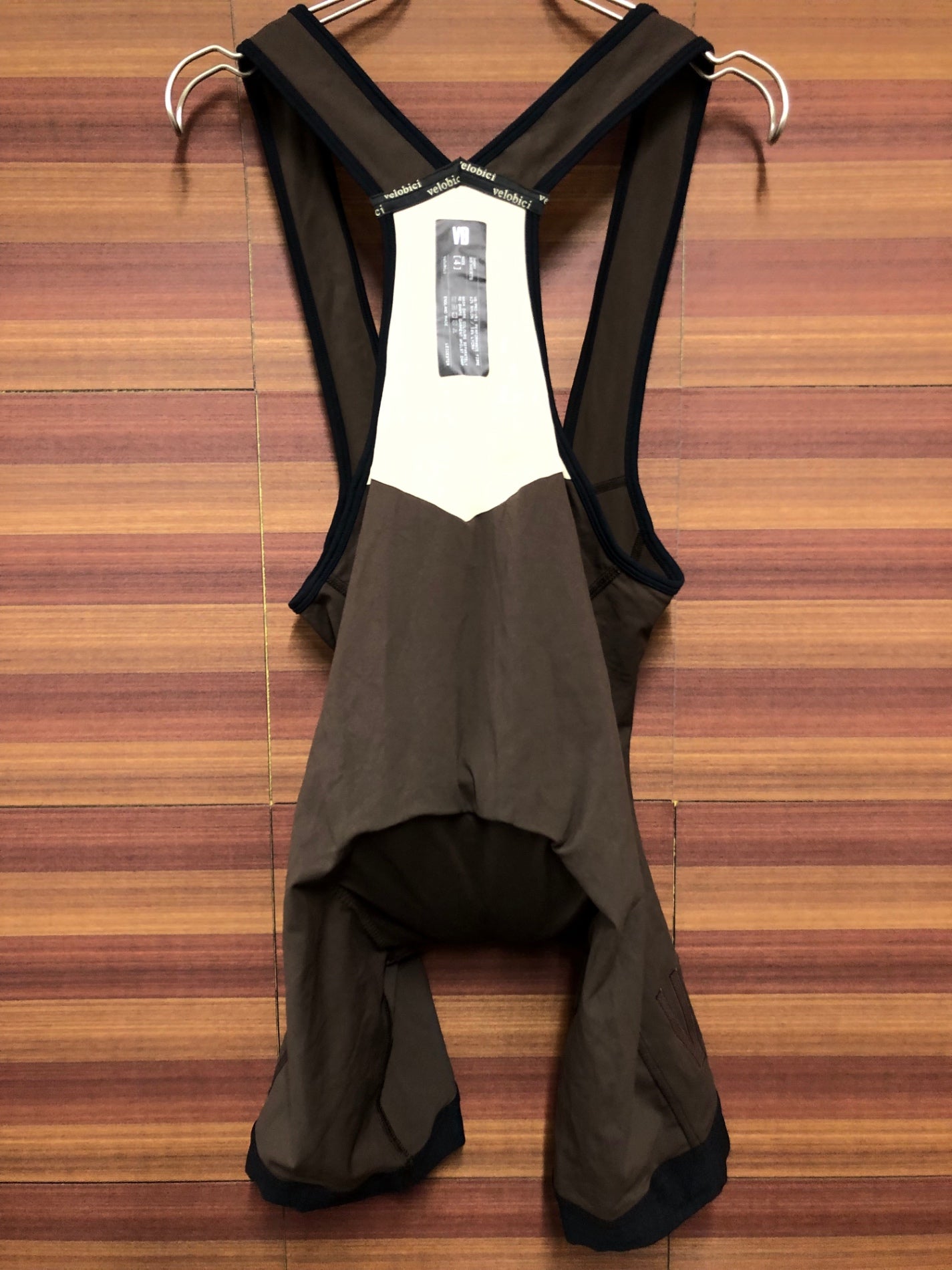 IO537 ヴェロビチ velobici Jasper BIB SHORTS ビブショーツ 茶色 4