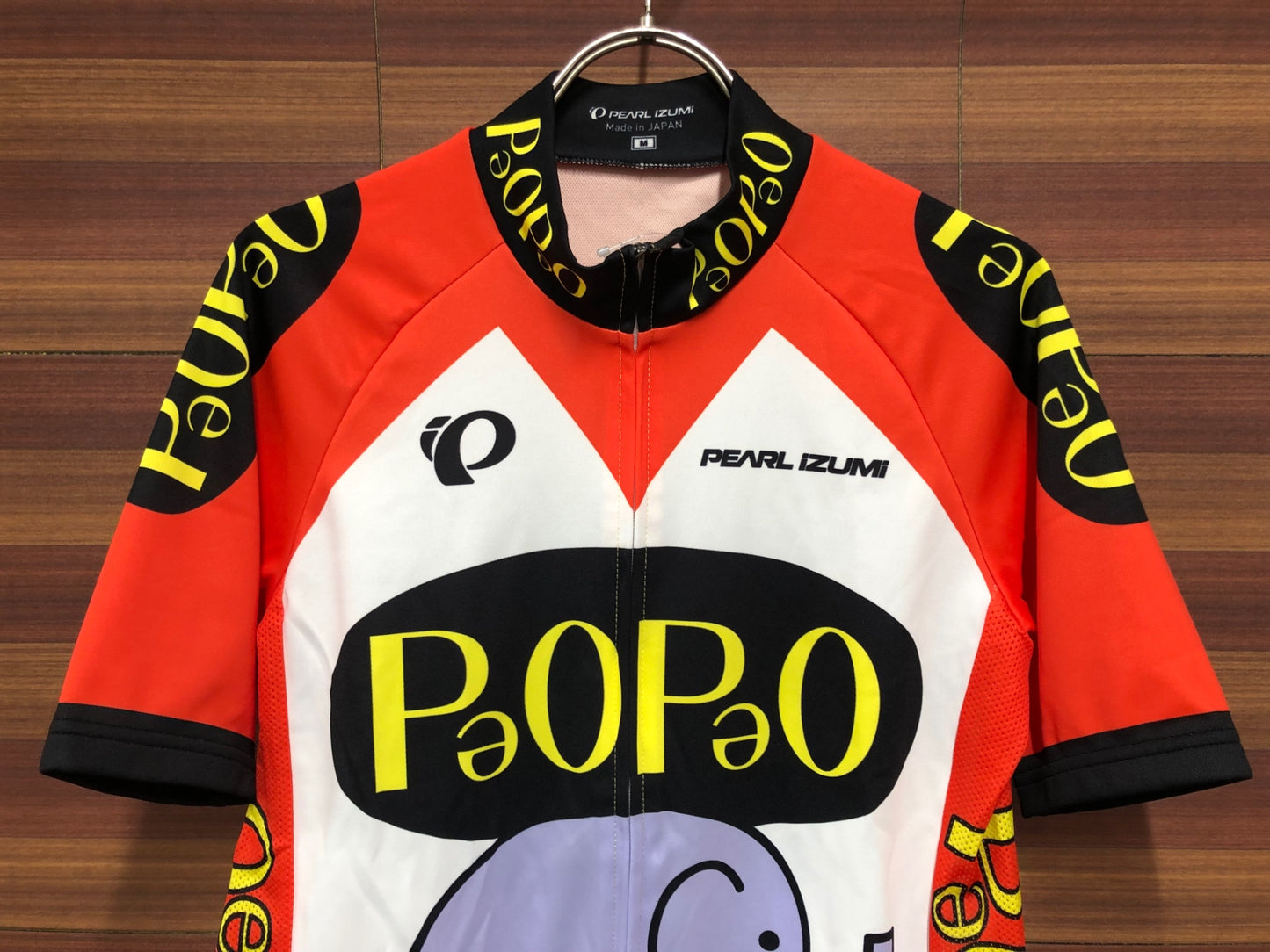 IP643 パールイズミ PEARL IZUMI PAOPAO 半袖 サイクルジャージ 白 Mサイズ