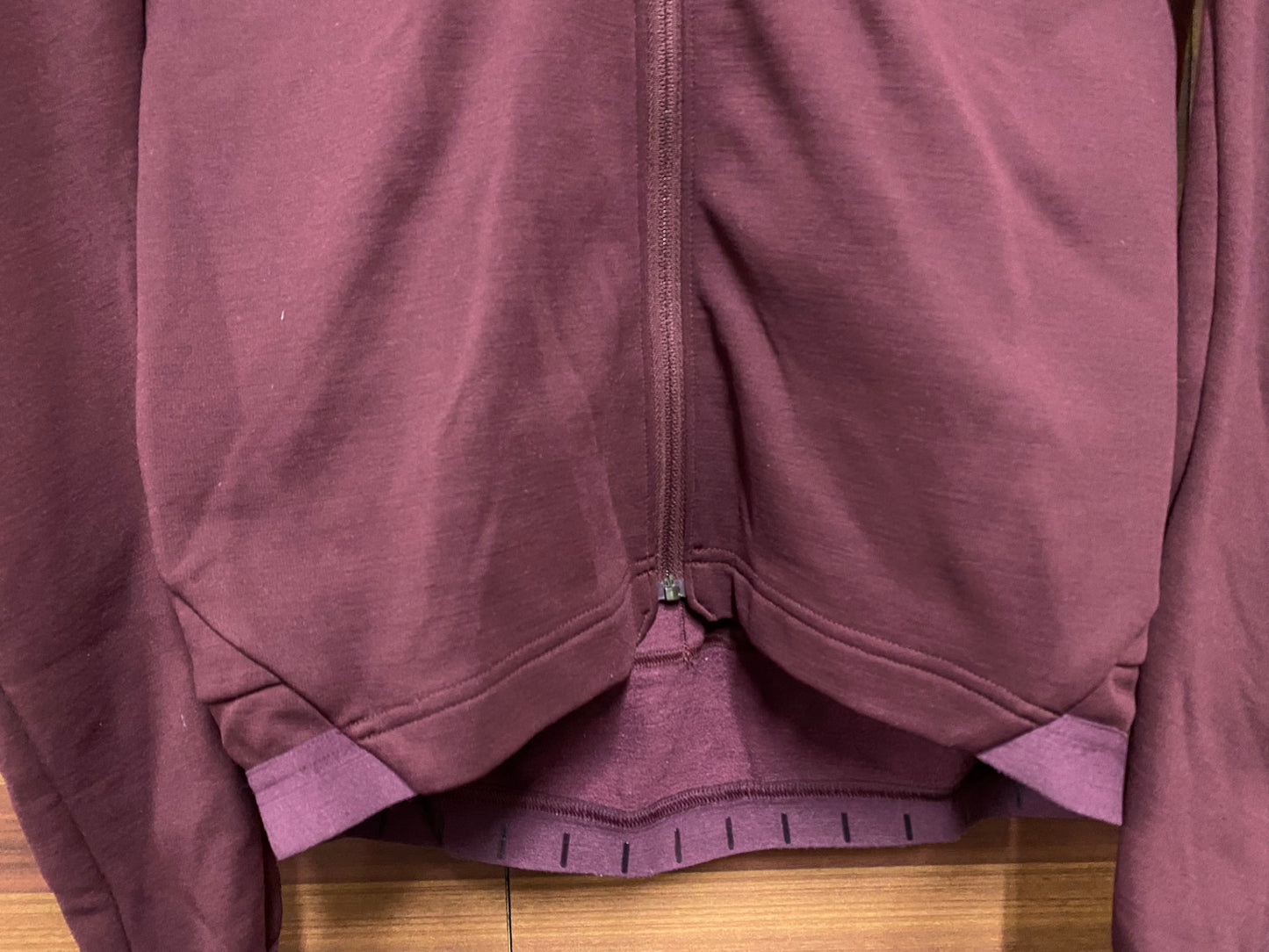 IT810 セブンメッシュ 7MESH 長袖 サイクルジャージ バーガンディ S 裏起毛