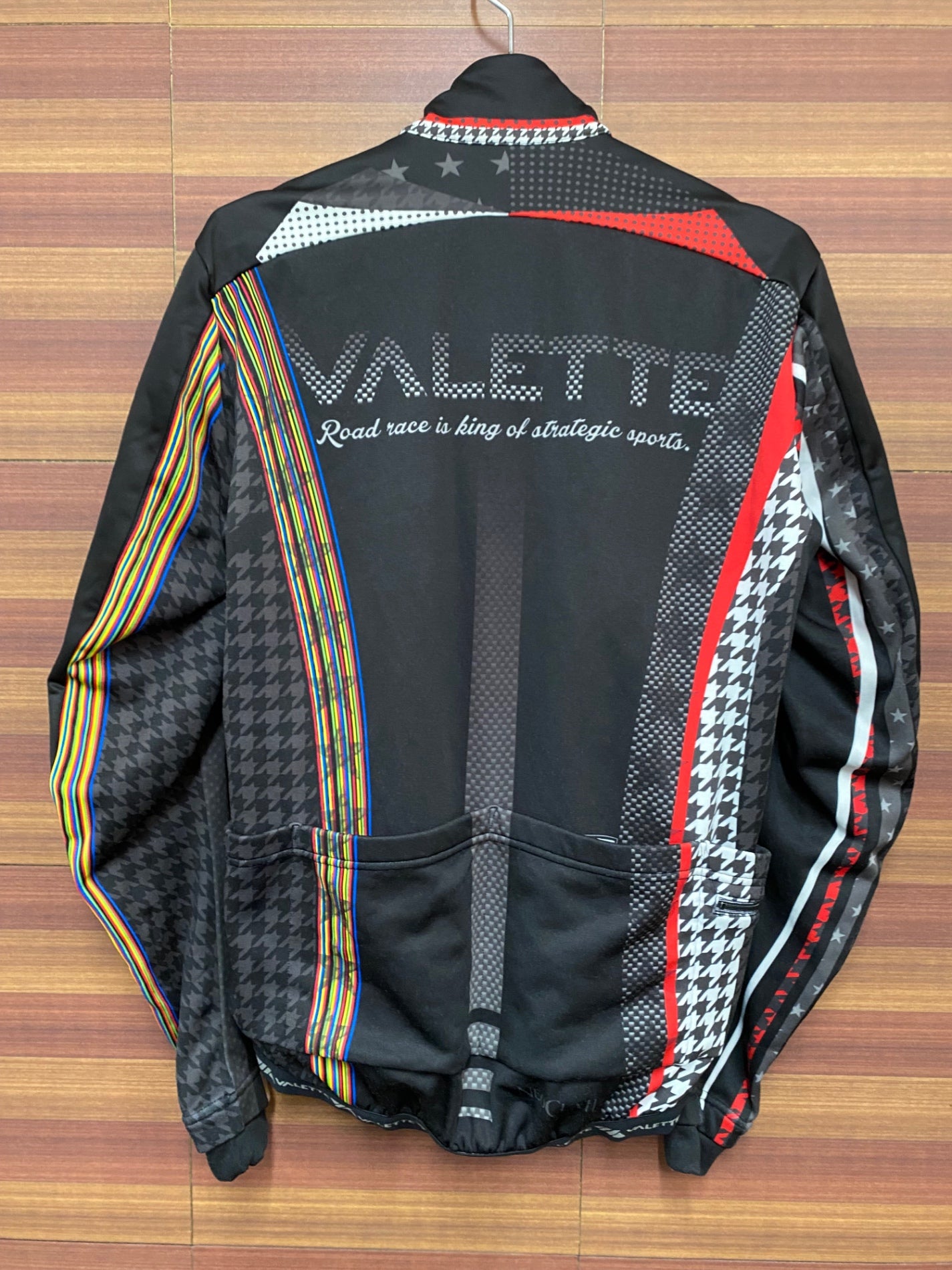 HT602 バレット VALETTE 長袖 サイクルジャケット 黒 サイズ不明 裏起毛