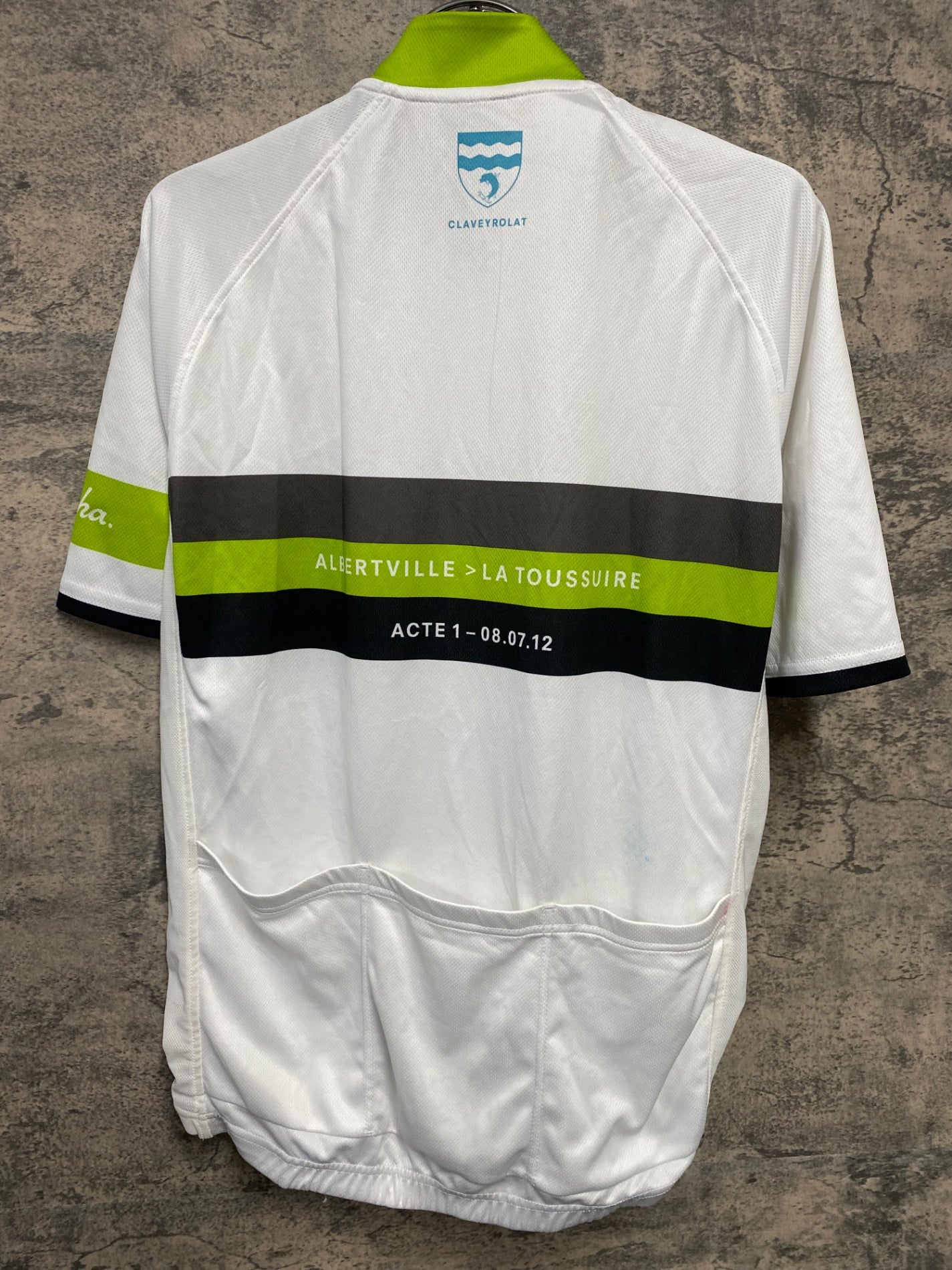 JB751 ラファ Rapha L'ETAPE DU TOUR 2012 半袖 サイクルジャージ 白 L