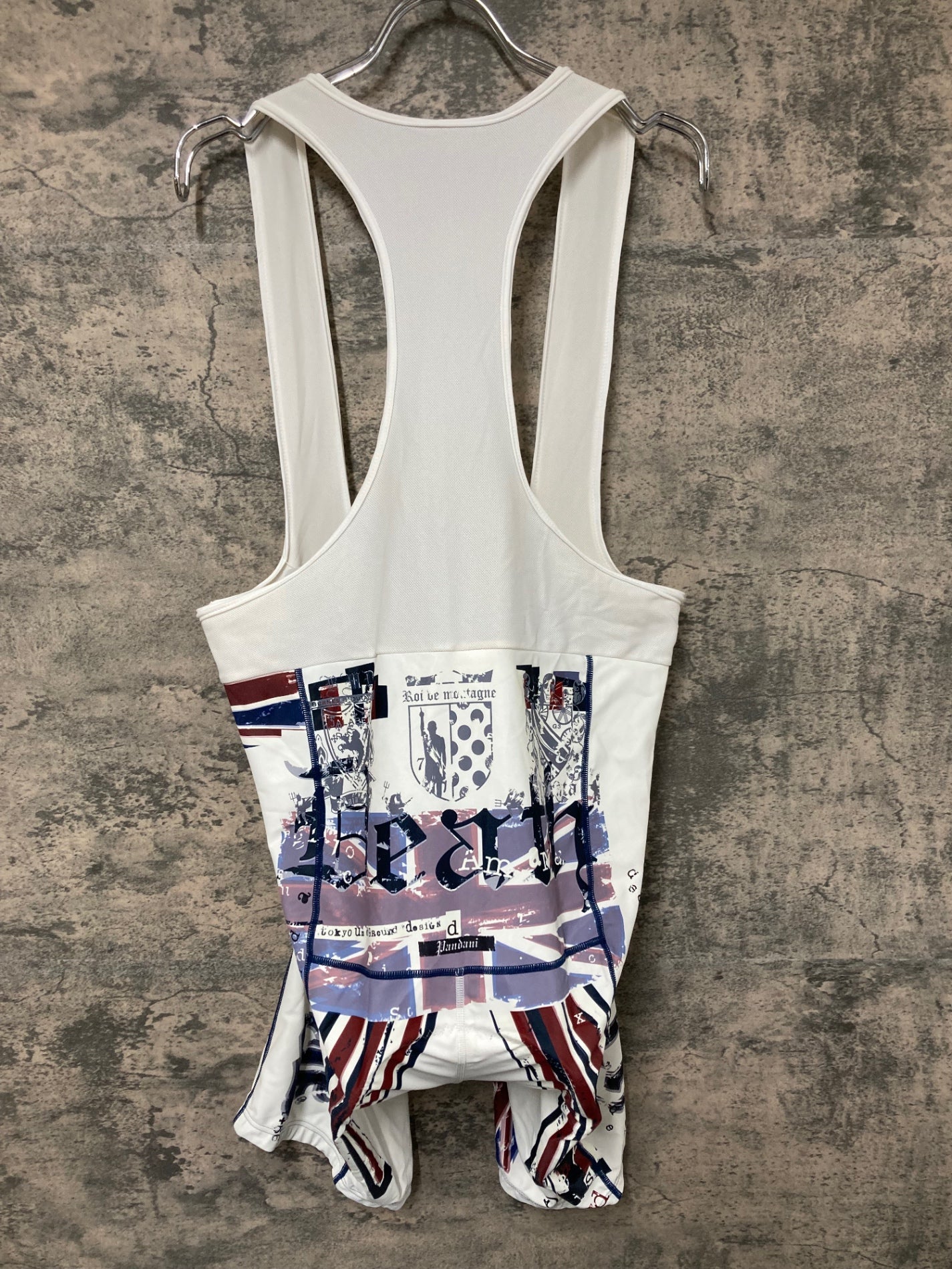 IY627 パンダーニ Pandani ビブショーツ 白 XL