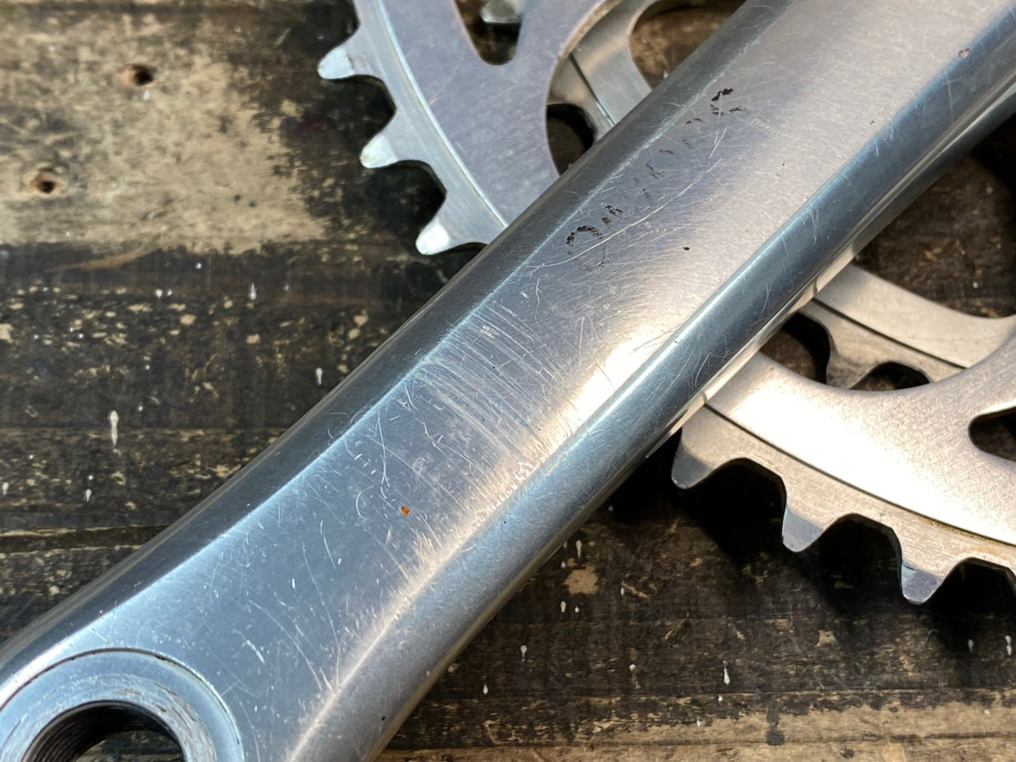 IX536 スギノ SUGINO SUGINO75 クランクセット 51/40T 165mm ※スレ