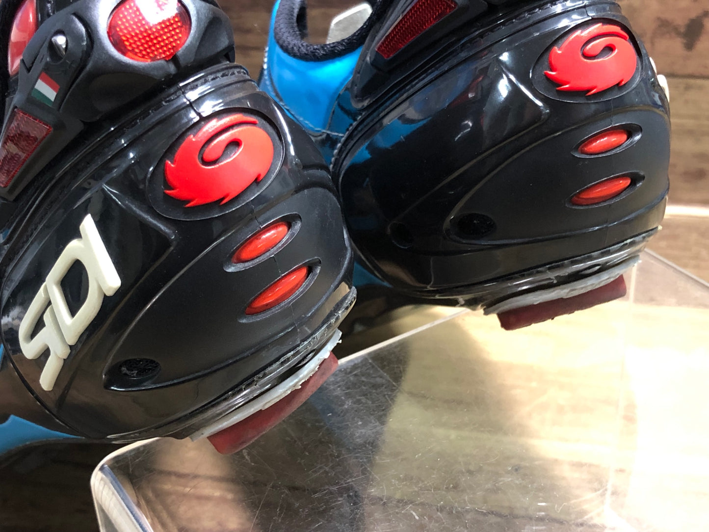 IF660 シディ SIDI SHOT ビンディングシューズ EU46 青 インソール欠品