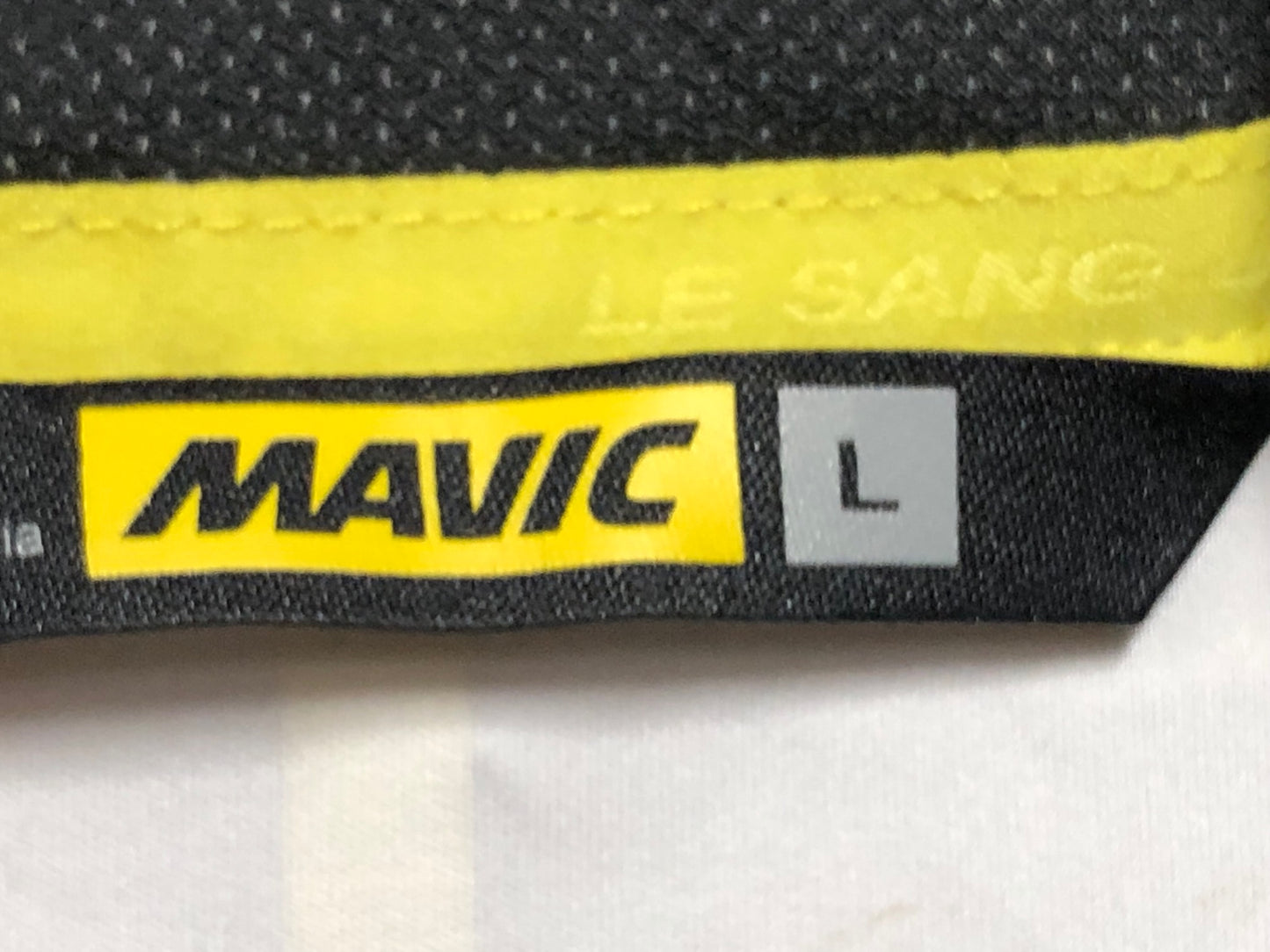 IE620 マヴィック MAVIC 半袖 サイクルジャージ L ホワイト