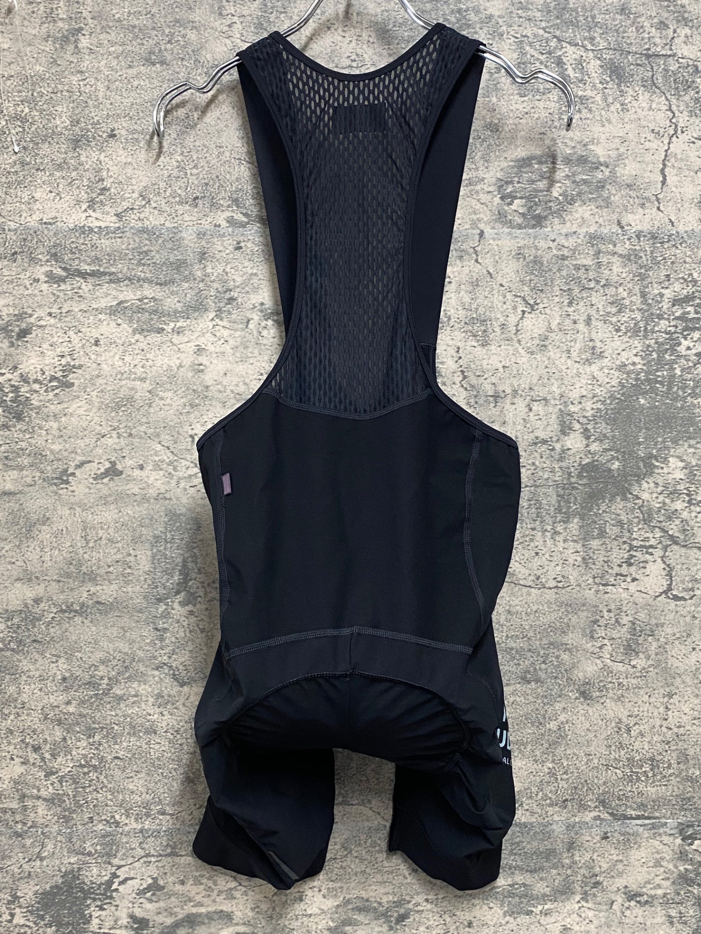 IY501 パスノーマルスタジオ PAS NORMAL STUDIOS ビブショーツ  黒 S 裏起毛