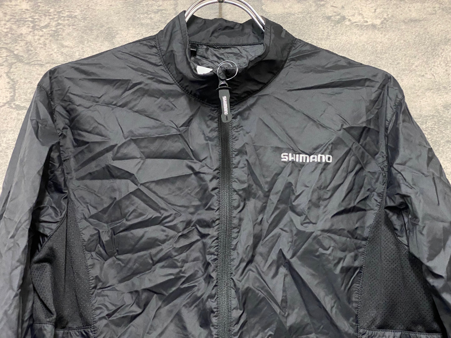 JB363 シマノ SHIMANO 長袖 ウィンドブレーカー 黒 M