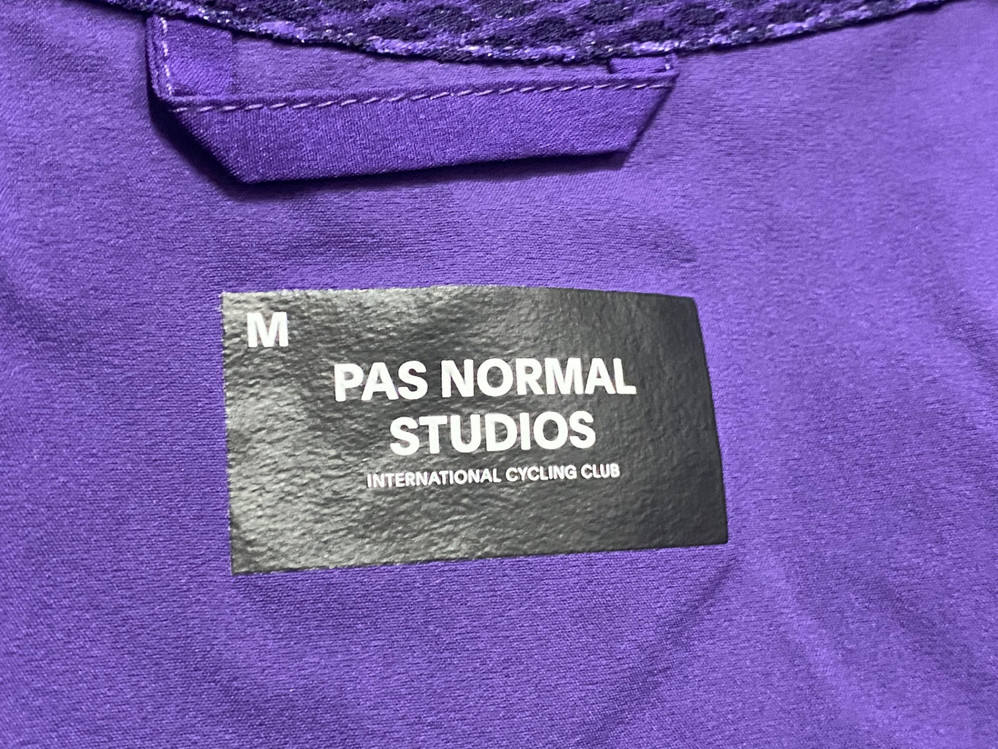 IY503 パスノーマルスタジオ PAS NORMAL STUDIOS ジレ Gilet M パープル