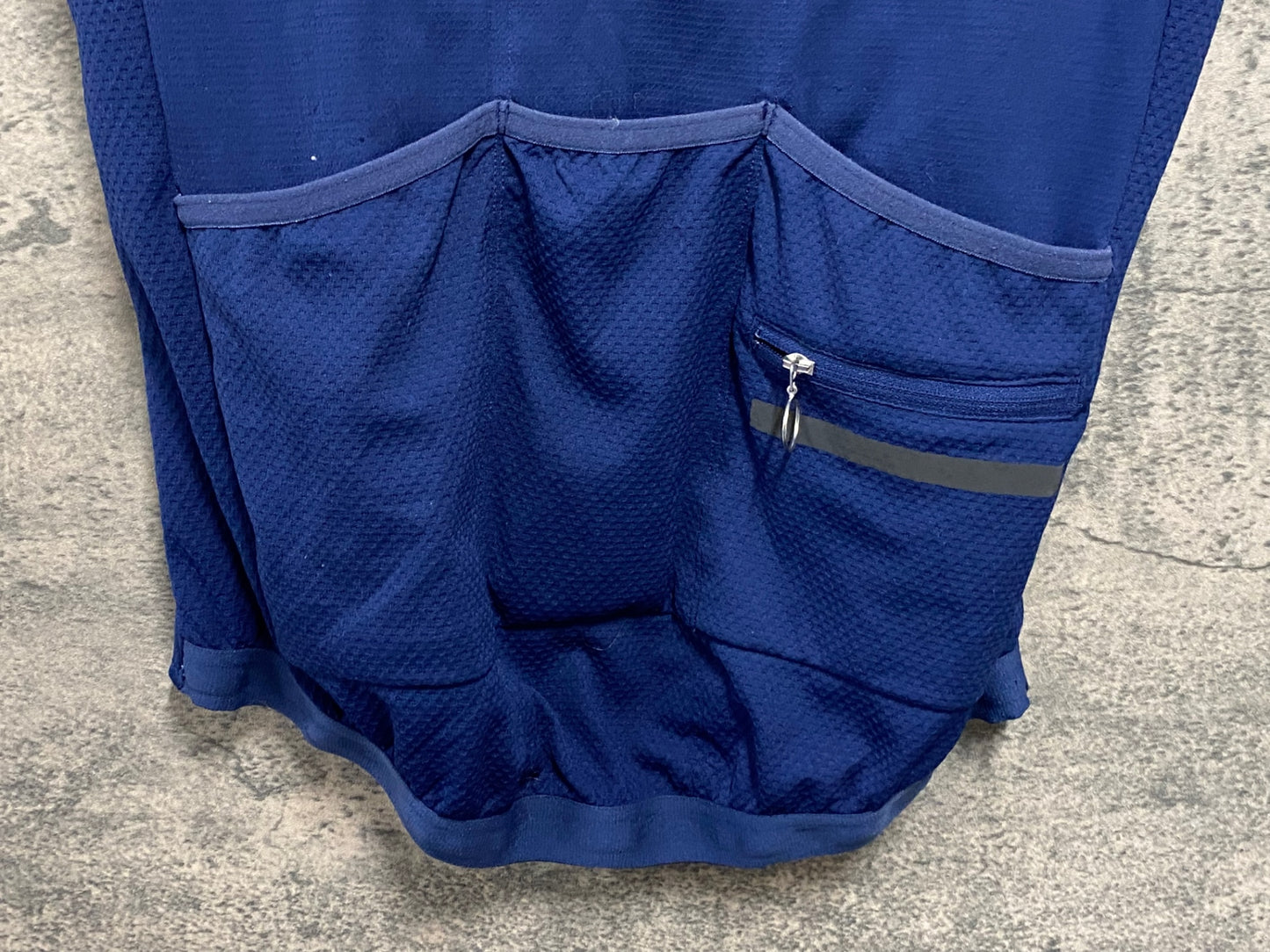 JC252 ラファ Rapha SUPER LIGHT WEIGHT JERSEY 半袖 サイクルジャージ 紺 M