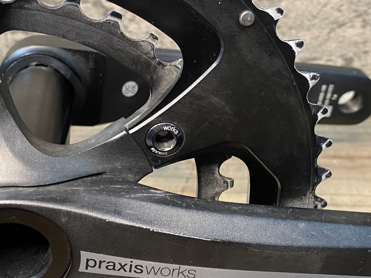 IQ997 プラクシスワークス Praxis Works ザヤンテ ZAYANTE M30 クランクセット 165mm 52/36T 黒