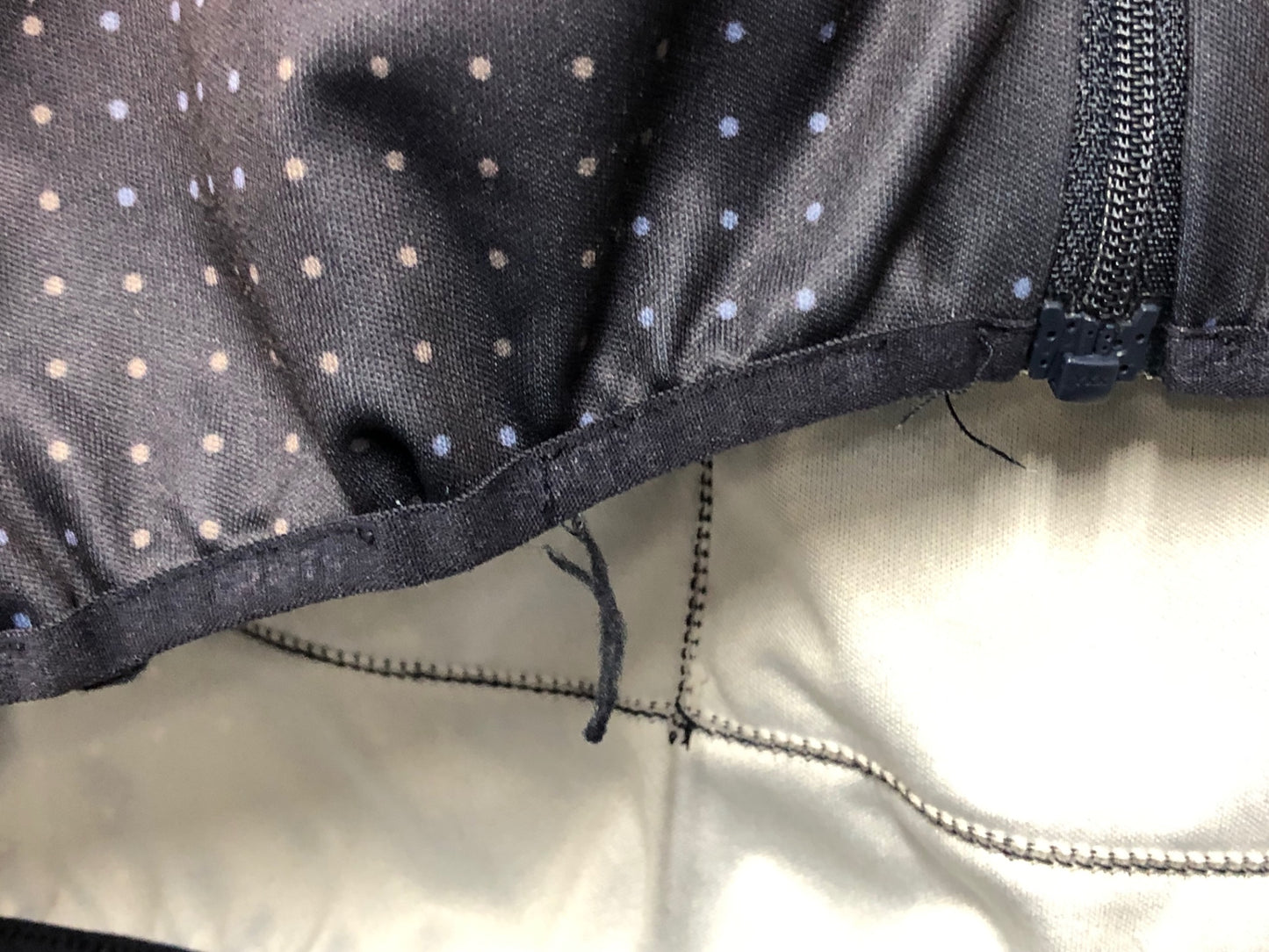 IW287 クラフト CRAFT 半袖 サイクルジャージ 黒 M ※日焼け