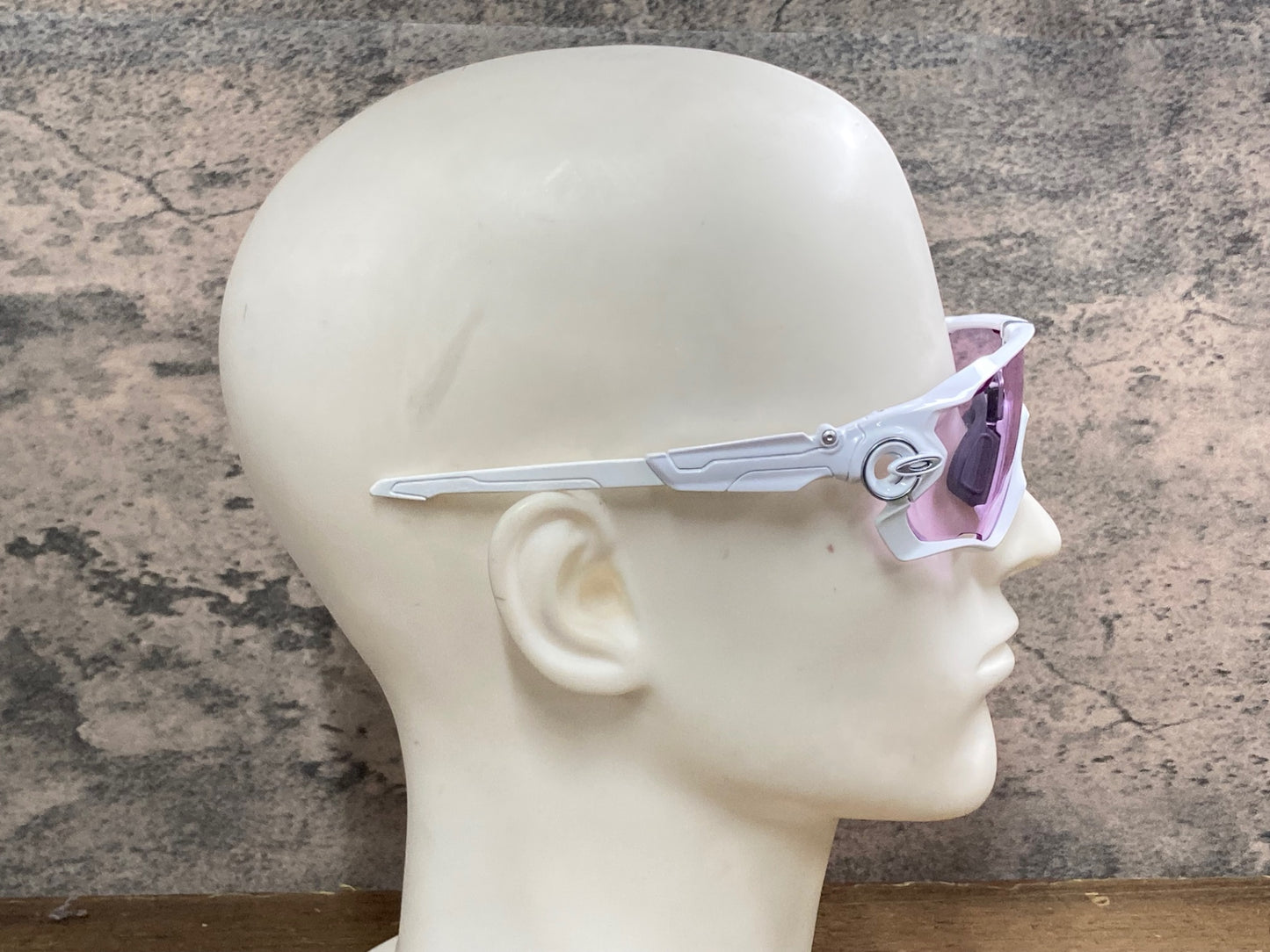 IY831 オークリー OAKLEY ジョウブレーカー JAW BREAKER サングラス アイウェア 白 PRIZM ローライト レンズ傷