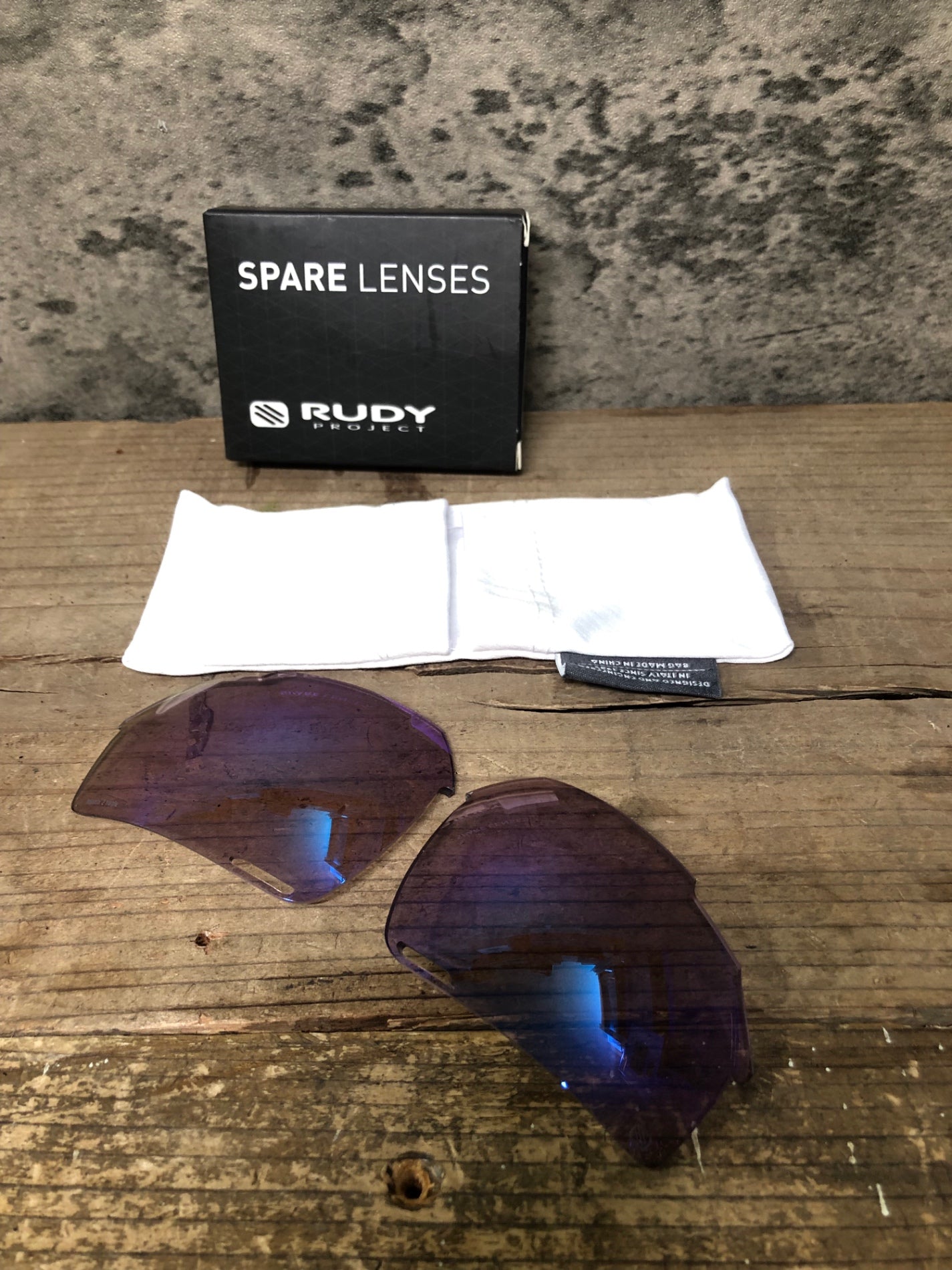 IW467 ルディプロジェクト RUDY PROJECT DELTABEAT用交換レンズ 紫