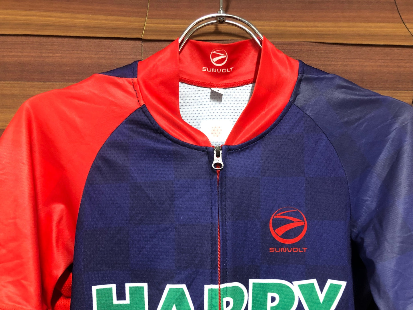 IN987 サンボルト SUNVOLT 半袖 サイクルジャージ 紫 M