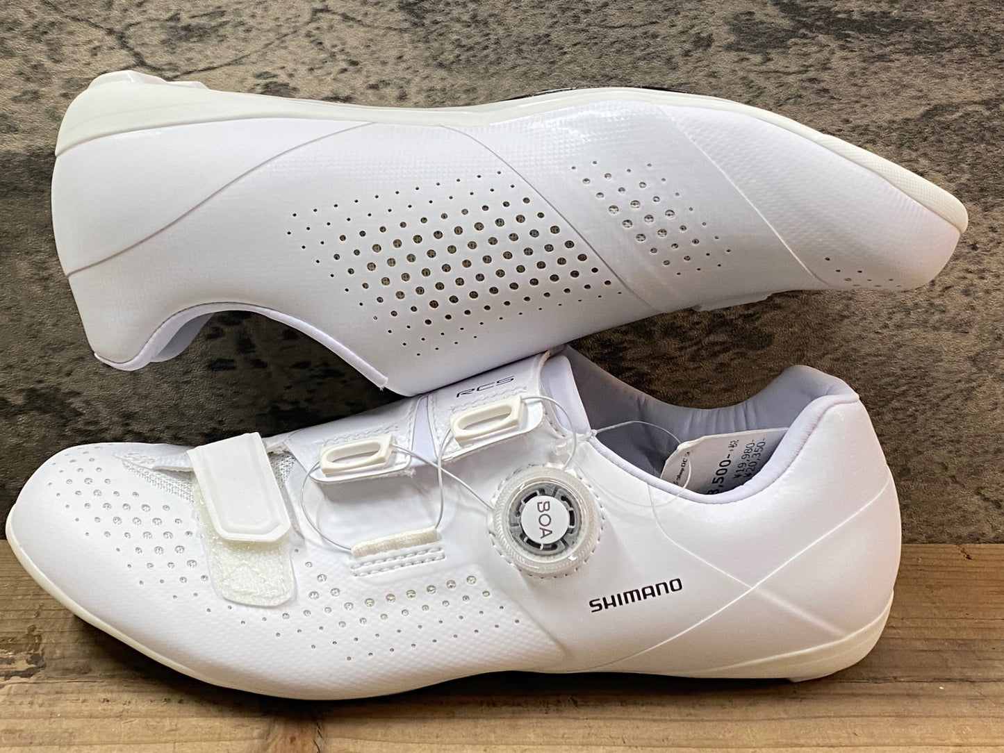 IP479 シマノ SHIMANO RC5 SH-RC500 ビンディングシューズ 白 EU40 SPD-SL ※新品未使用