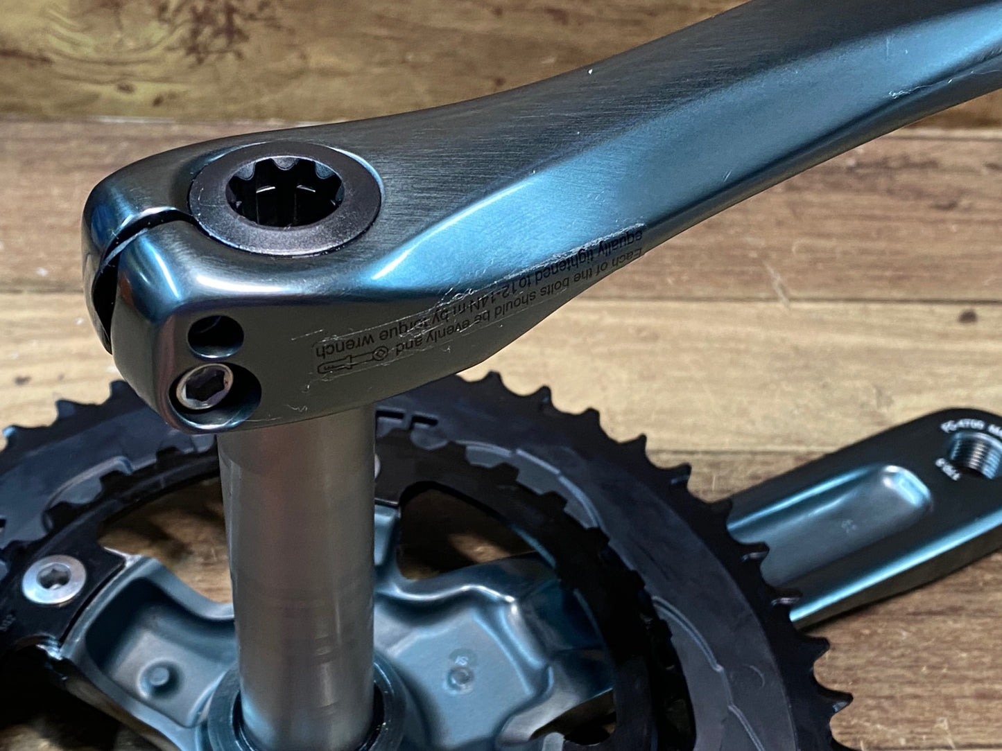 IL623 シマノ SHIMANO ティアグラ TIAGRA FC-4700 クランクセット 10S 50-34T 172.5mm